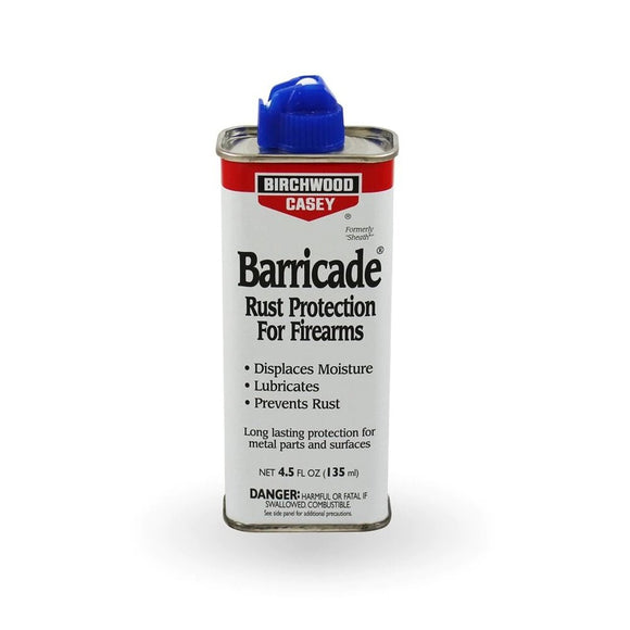 Birchwood Casey Barricade Rust Preventative For Metal, 4.5 oz Can #33128