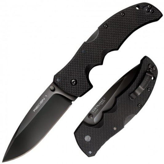 Cold Steel Recon 1 Knife, Spear Point, Plain Edge #27BS