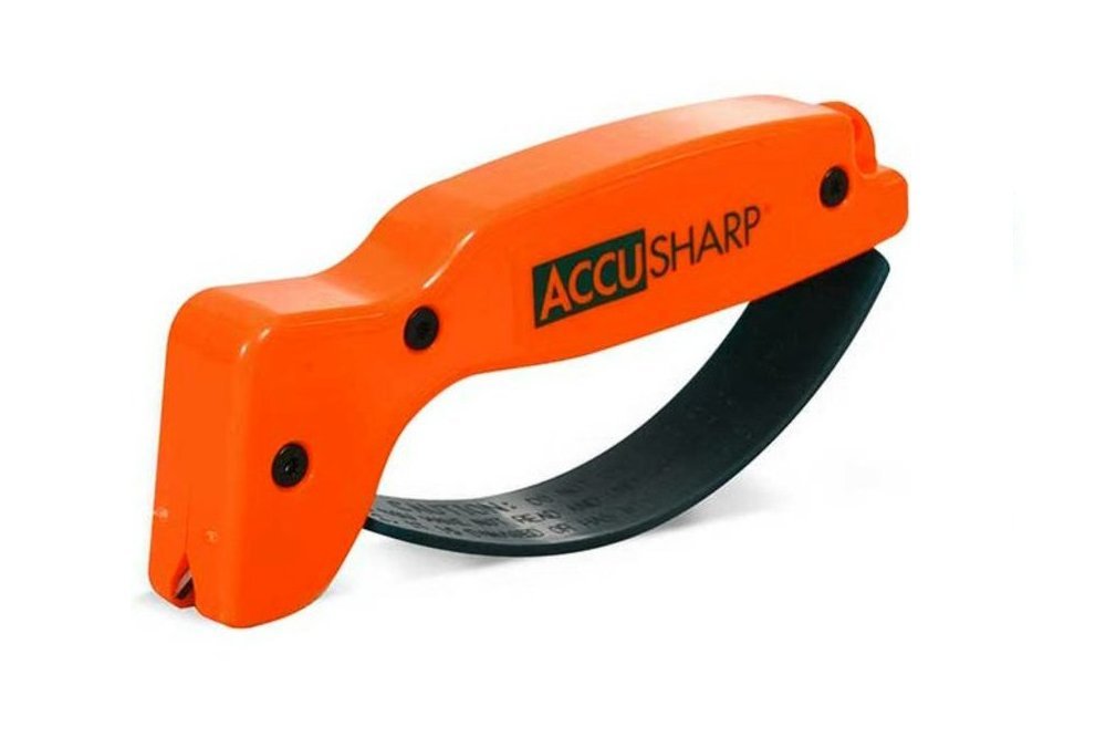 AccuSharp Classic Regular Knife & Tool Sharpener, Blaze Orange #014C