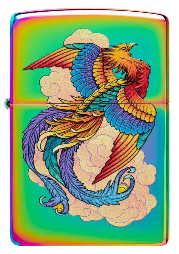 Zippo Mythical Phoenix Design, Multi Color Lighter #48607