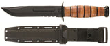 Ka-Bar U.S. Army, Fighting/Utility Knife, Serrated + Hard Sheath #5019