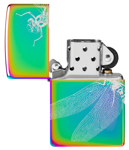 Zippo Dragonfly 360 Design, Multi Color Lighter #48591