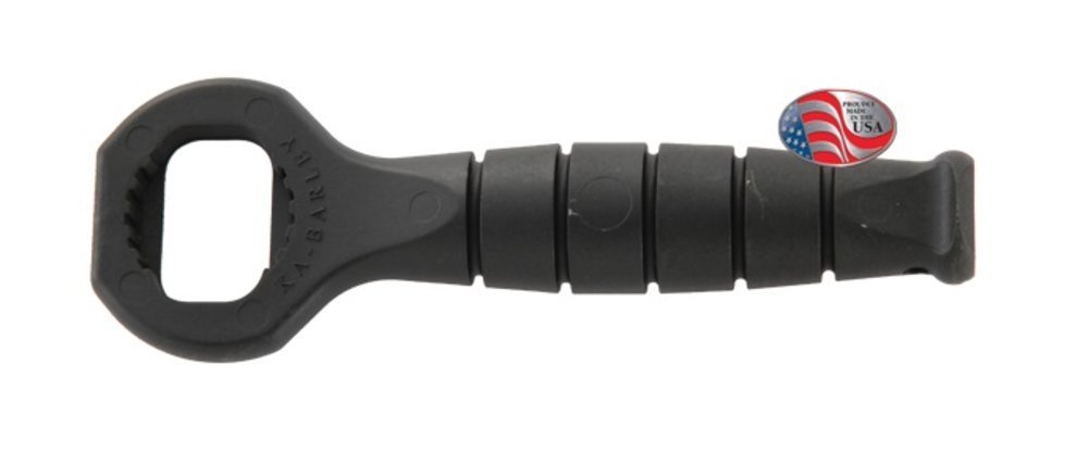 KA-BAR Knives KA-BARLEY Black Grivory Bottle Opener, Made in USA #9907