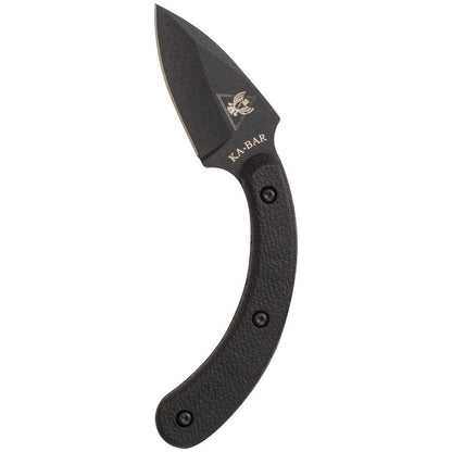 KA-BAR TDI Ladyfinger Knife, 1.9" Blade + Hard Plastic Molle Compatible Sheath #1494