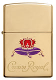Zippo Crown Royal, High Polish Brass Windproof Lighter #49657