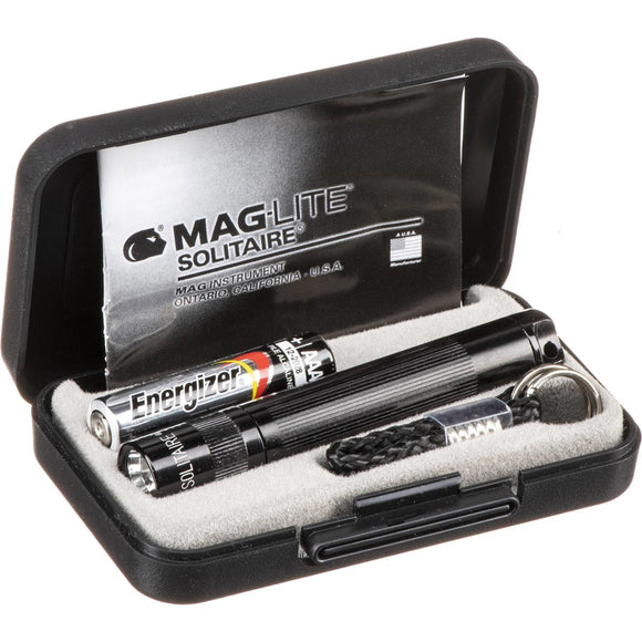 Maglite Solitaire Incandescent 1-Cell AAA Flashlight in Presentation Box #K3A012