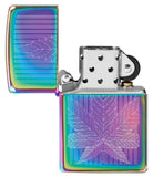 Zippo Cannabis Multicolor Spectrum Windproof Lighter #49632