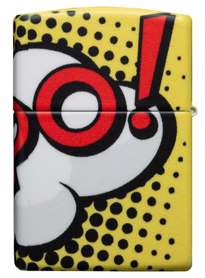 Zippo 50s Pop Art 540° Comic Book Design, Windproof Lighter #49533