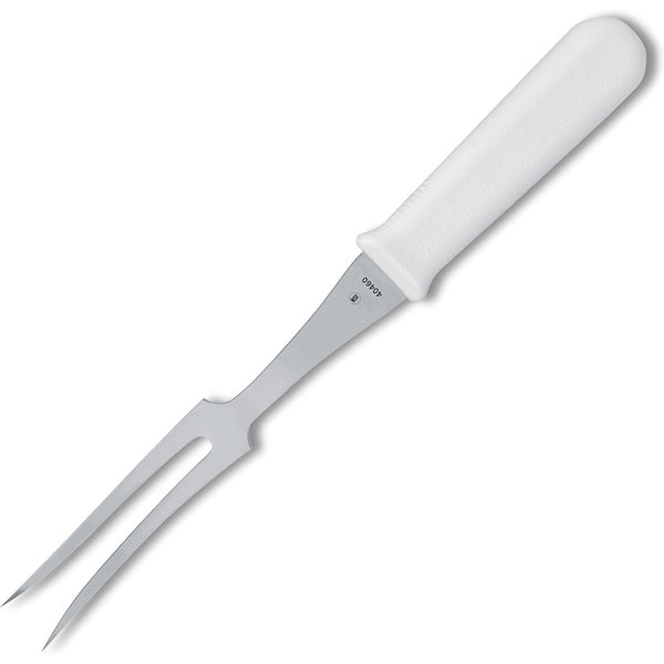 Victorinox Cutlery Cook's Fork, 12 in, White Polypropylene Handle  #40460
