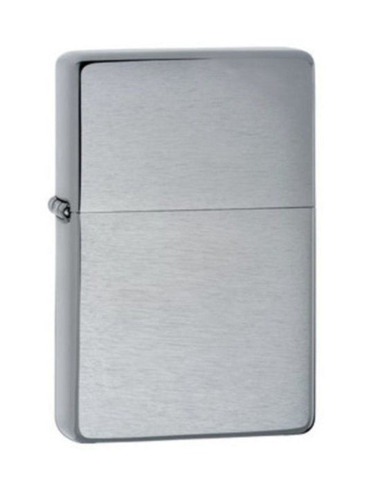 Zippo Brushed Chrome Finish Vintage Series 1937 Lighter Without Slashes #230.25