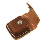 Zippo Belt Loop Brown Leather Pouch Gift Set for Lighter #LPGS-LPLB