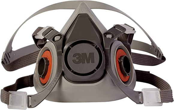 3M Half Facepiece Reusable Respirator, Small, 1 PK #6100/07024