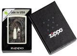 Zippo Victoria Frances Holy Woman Glow-In-The-Dark Windproof Lighter #49836