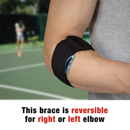 3M ACE Tennis Elbow Strap, One Size Fits Most, Black, 1 Count #205323