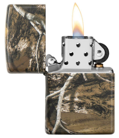 Zippo Realtree Edge, Wrapped Camo Design, Genuine Windproof Lighter #29896