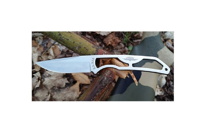 KA-BAR Jarosz "Rambler" Skeleton Fixed Blade Neck Knife w/ Sheath #7001BP