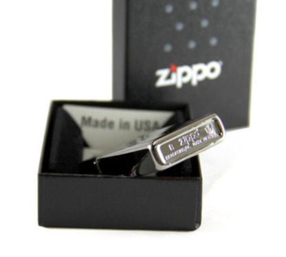 Zippo Lighter Slim Black Ice #20492