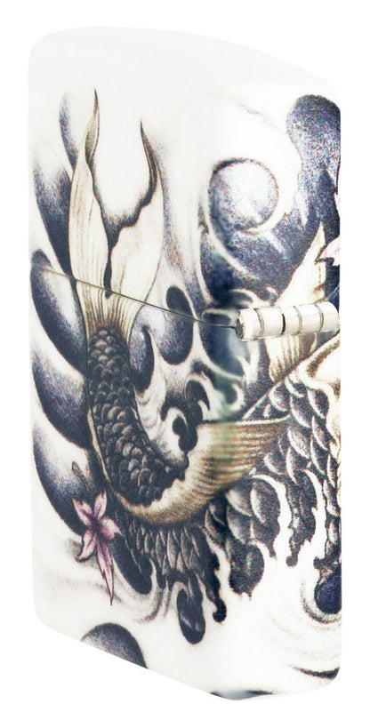 Zippo 540 Koi Fish Tattoo Design, Windproof Lighter #48393