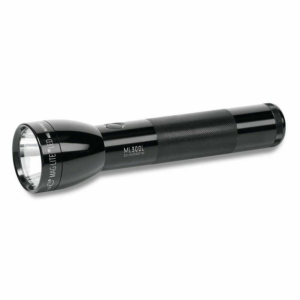 MAGLITE ML300L LED Flashlight, 524 Lumens, 2-Cell D, Made in USA #ML300L-S2016