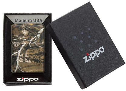 Zippo Realtree Edge, Wrapped Camo Design, Genuine Windproof Lighter #29896