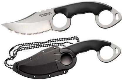 Cold Steel Double Agent II Knife, Secure-Ex Sheath #39FNS