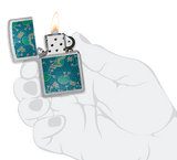 Zippo John Smith Gumbula Turtles Design, Street Chrome Lighter #48626
