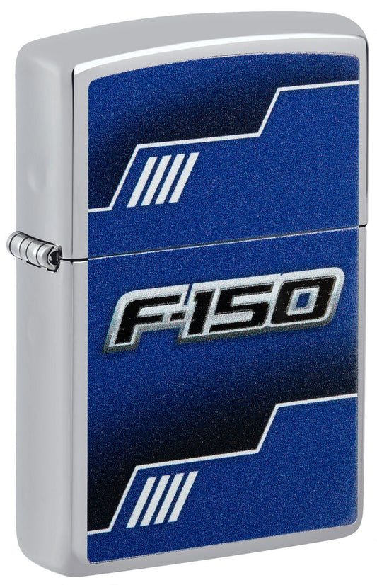 Zippo Ford F-150 Design, High Polish Chrome Lighter #48403