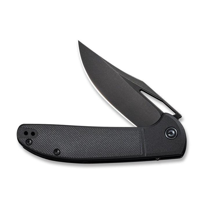 CIVIVI Ortis, Black Fiberglass Reinforced Handle Black Blade #C2013D