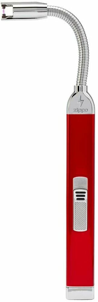 Zippo Rechargeable Candle Lighter, Candy Apple Red + Charging Cord #121651