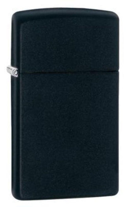 Zippo Slim Black Matte Lighter #1618