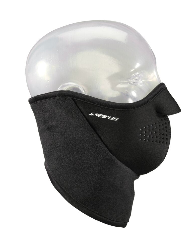 Seirus Neofleece Combo Mask and Scarf, Unisex, Black, Large #8030.0.0014