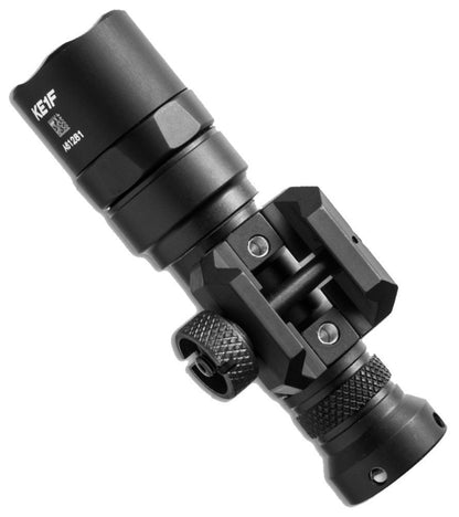 SureFire Compact LED Scout Light, TIR Lens, Tumbscrew Mount #M300C-Z68-BK