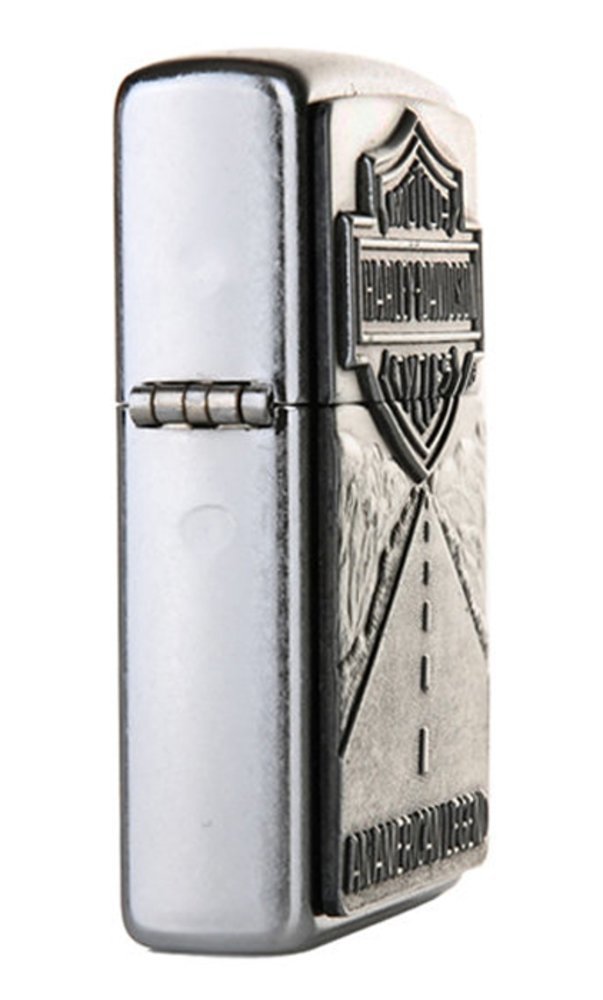 Zippo Harley-Davidson American Legend Emblem, Street Chrome Lighter #20229