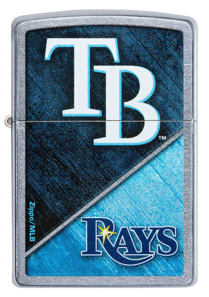 Zippo MLB Tampa Bay Rays, Baseball Team, Street Chrome Lighter #49750