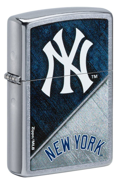 Zippo MLB NY Yankees Baseball Team, Street Chrome Lighter #49742