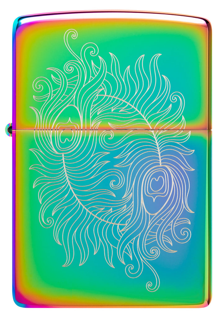 Zippo Spiritual Design, Laser Engraved, Multi Color Lighter #48390