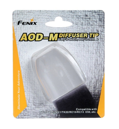 Fenix Flashlight Diffuser Tip For TK-Series, E-Series, RC-Series #AOD-M-WT