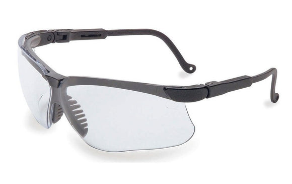 Howard Leight Genesis Shooting Glasses, Black Frame, Clear AntiFog Lens #R-03570