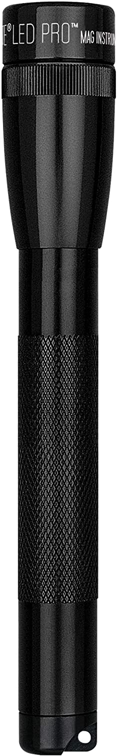 MAGLITE Mini LED 2 Cell AA Pro Flashlight, Black #SP2P017