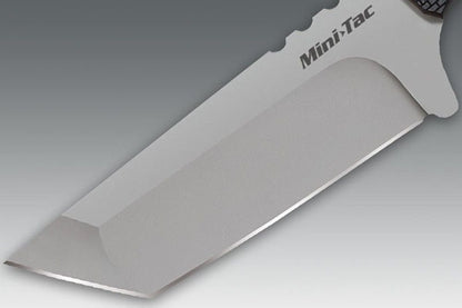 Cold Steel Mini Tac Tanto Knife, Fixed Blade, Secure-Ex Sheath #49HTF