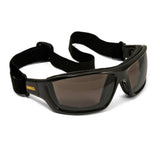 DEWALT Converter Safety Glass/Goggle Hybrid, Black Frame, Smoke Lens #DPG83-21D