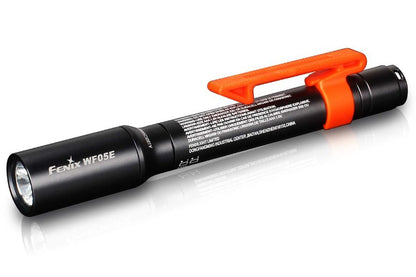 Fenix Intrinsically Safe Flashlight, AAA, 85 Lumens, IP68 Waterproof #WF05E