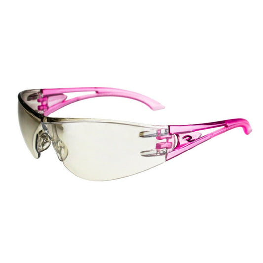 Radians Optima Safety Glasses, Pink Frame, Inside/Outside Lens #OP6790ID