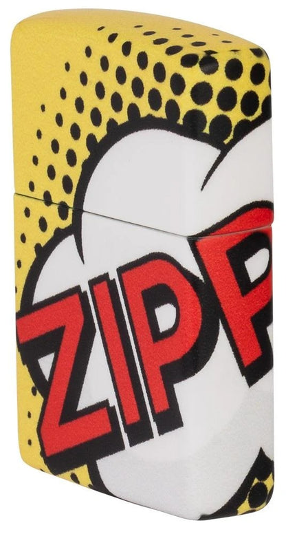 Zippo 50s Pop Art 540° Comic Book Design, Windproof Lighter #49533