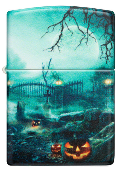 Zippo 540 Haunted House Halloween Design Lighter #48389