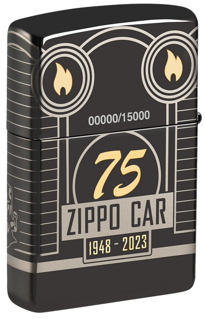 Zippo 2023 Collectible Of The Year, High Polish Black Armor Lighter #48691