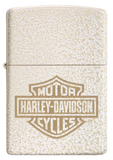 Zippo Harley Davidson, Mercury Glass Finish, Windproof Lighter #49467