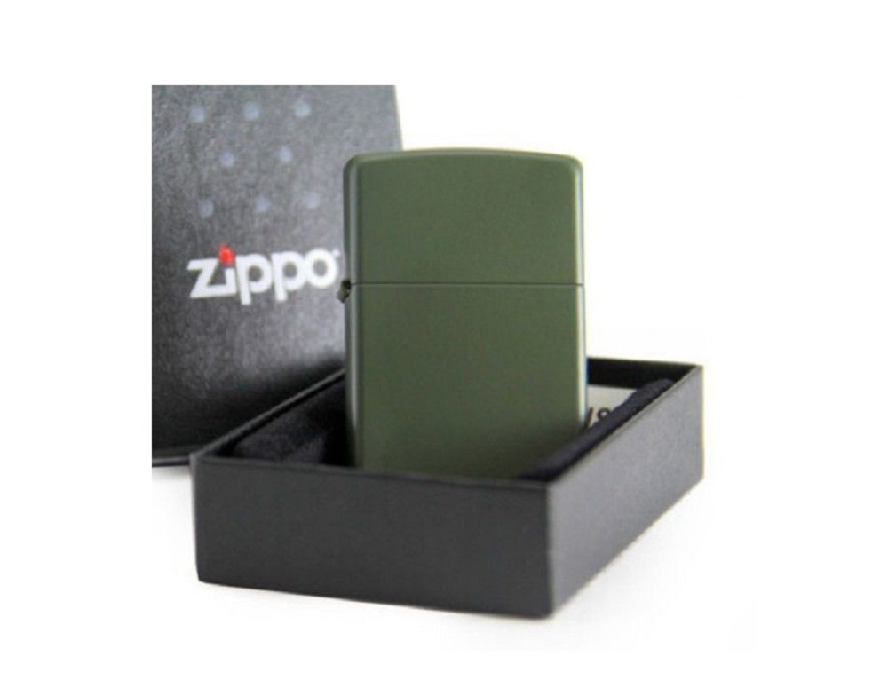 Zippo Green Matte Lighter #221