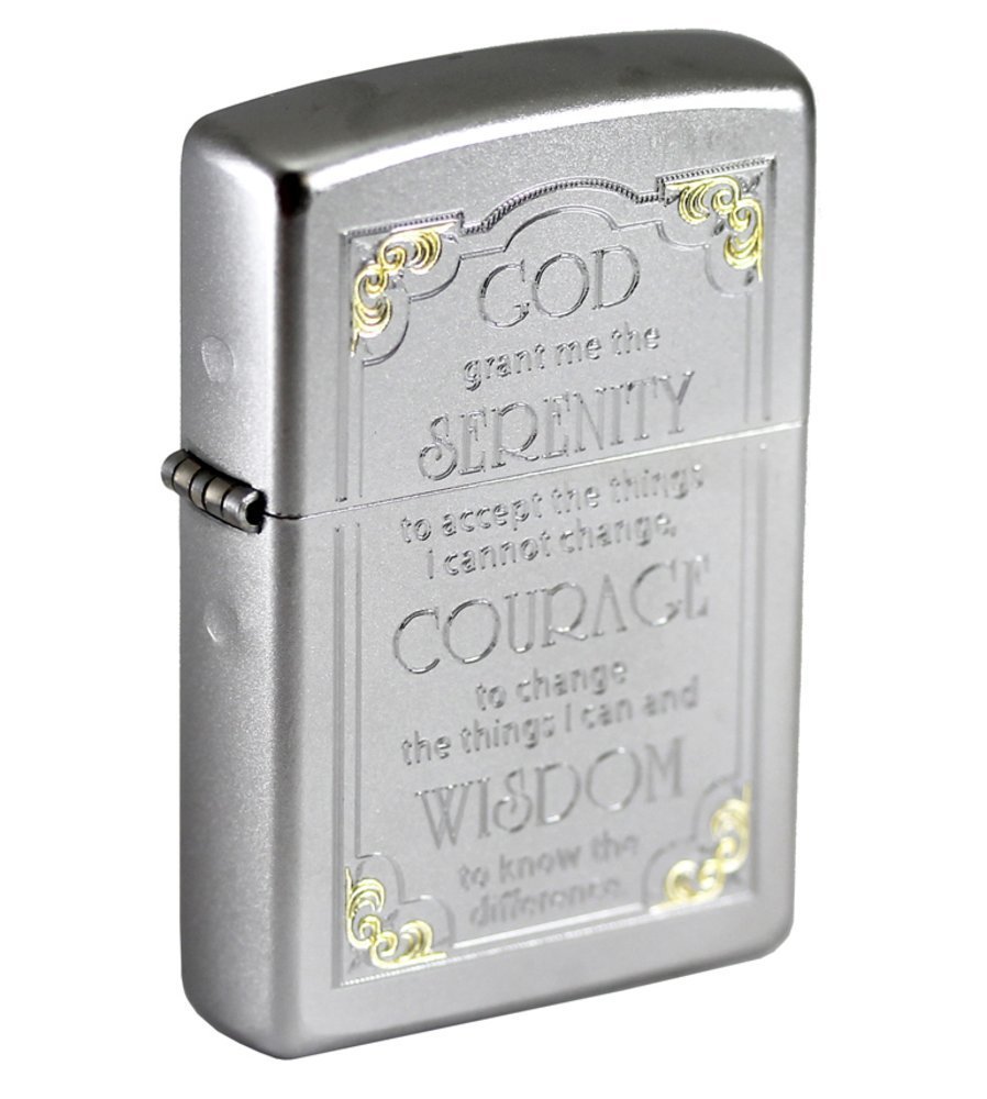 Satin Chrome Zippo Lighter