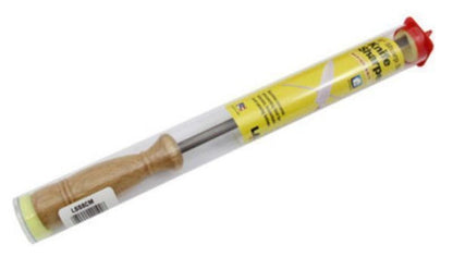 Lansky 8 inch Ceramic Sharpening Rod Wood Handle Medium Grit #LSS8CM